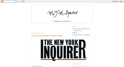 Desktop Screenshot of nyinquirer.blogspot.com