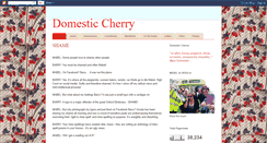 Desktop Screenshot of domesticcherry.blogspot.com