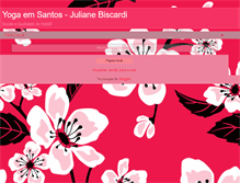 Tablet Screenshot of julianeyoga.blogspot.com