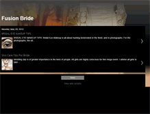 Tablet Screenshot of fusionbride.blogspot.com
