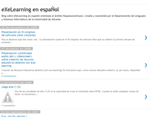 Tablet Screenshot of exe-spain.blogspot.com