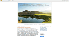 Desktop Screenshot of mesquite-golfer.blogspot.com