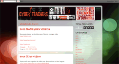 Desktop Screenshot of cyber-teachers.blogspot.com