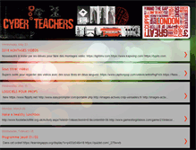 Tablet Screenshot of cyber-teachers.blogspot.com