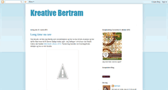 Desktop Screenshot of kreativebertram.blogspot.com