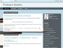 Tablet Screenshot of professorbotelho.blogspot.com