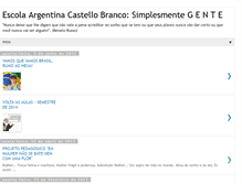 Tablet Screenshot of escolaargentinacastellobranco.blogspot.com