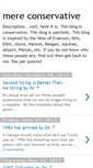 Mobile Screenshot of mereconservative.blogspot.com