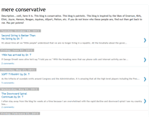 Tablet Screenshot of mereconservative.blogspot.com