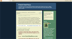 Desktop Screenshot of frenchfoodfocus.blogspot.com