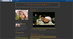 Desktop Screenshot of bidadarindu.blogspot.com