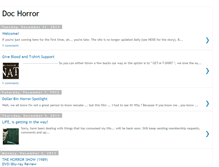 Tablet Screenshot of dochorror.blogspot.com