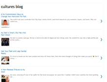 Tablet Screenshot of culturesblogs.blogspot.com