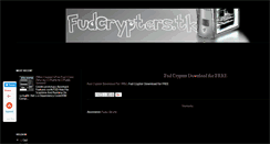 Desktop Screenshot of crypter4free.blogspot.com