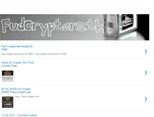 Tablet Screenshot of crypter4free.blogspot.com