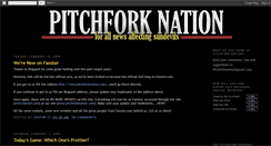 Desktop Screenshot of pitchforknation.blogspot.com