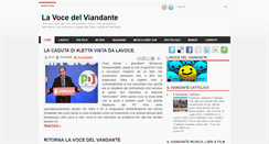 Desktop Screenshot of lavocedelviandante.blogspot.com