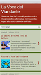 Mobile Screenshot of lavocedelviandante.blogspot.com