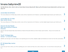 Tablet Screenshot of levanababyview20.blogspot.com