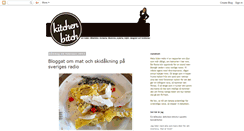 Desktop Screenshot of kitchenbitchsweden.blogspot.com
