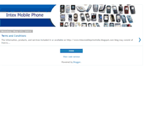 Tablet Screenshot of intexmobilepriceindia.blogspot.com