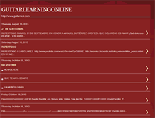 Tablet Screenshot of guitarlearningonline.blogspot.com