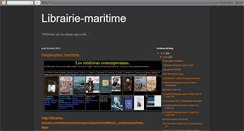 Desktop Screenshot of librairie-maritime.blogspot.com