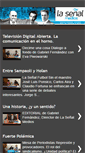 Mobile Screenshot of lasenialmedios.blogspot.com