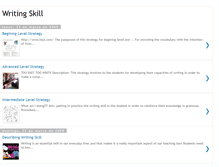 Tablet Screenshot of learning-writingskill.blogspot.com