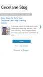 Mobile Screenshot of cecelane.blogspot.com