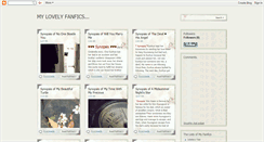 Desktop Screenshot of mylovelyfanfics.blogspot.com