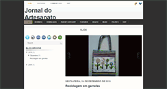 Desktop Screenshot of jornaldoartesanato.blogspot.com