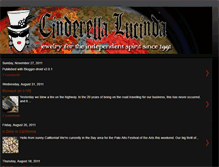 Tablet Screenshot of cinderellalucinda.blogspot.com