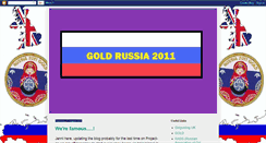 Desktop Screenshot of goldrussia2011.blogspot.com