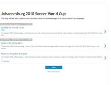 Tablet Screenshot of johannesburg2010worldcup.blogspot.com