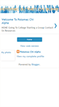 Mobile Screenshot of potomacdistrictxa.blogspot.com