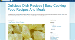 Desktop Screenshot of deliciousdishrecipes.blogspot.com