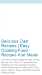 Mobile Screenshot of deliciousdishrecipes.blogspot.com