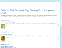 Tablet Screenshot of deliciousdishrecipes.blogspot.com