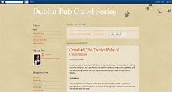 Desktop Screenshot of dublinpubcrawlseries.blogspot.com