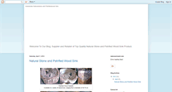 Desktop Screenshot of naturalstoneandpetrifiedwoodsink.blogspot.com