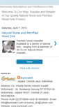 Mobile Screenshot of naturalstoneandpetrifiedwoodsink.blogspot.com