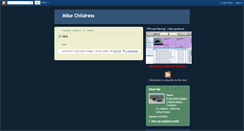 Desktop Screenshot of mikeychildress.blogspot.com