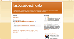 Desktop Screenshot of candidoysuscosas.blogspot.com