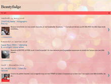 Tablet Screenshot of beautyfudge.blogspot.com