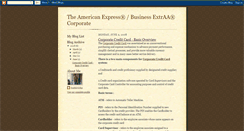 Desktop Screenshot of amexbillu.blogspot.com