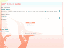 Tablet Screenshot of cherry-blossom-guides.blogspot.com