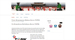 Desktop Screenshot of bukubahasakorea.blogspot.com