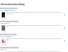 Tablet Screenshot of brandtarot.blogspot.com