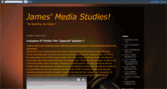 Desktop Screenshot of jameswebbymediastudies.blogspot.com